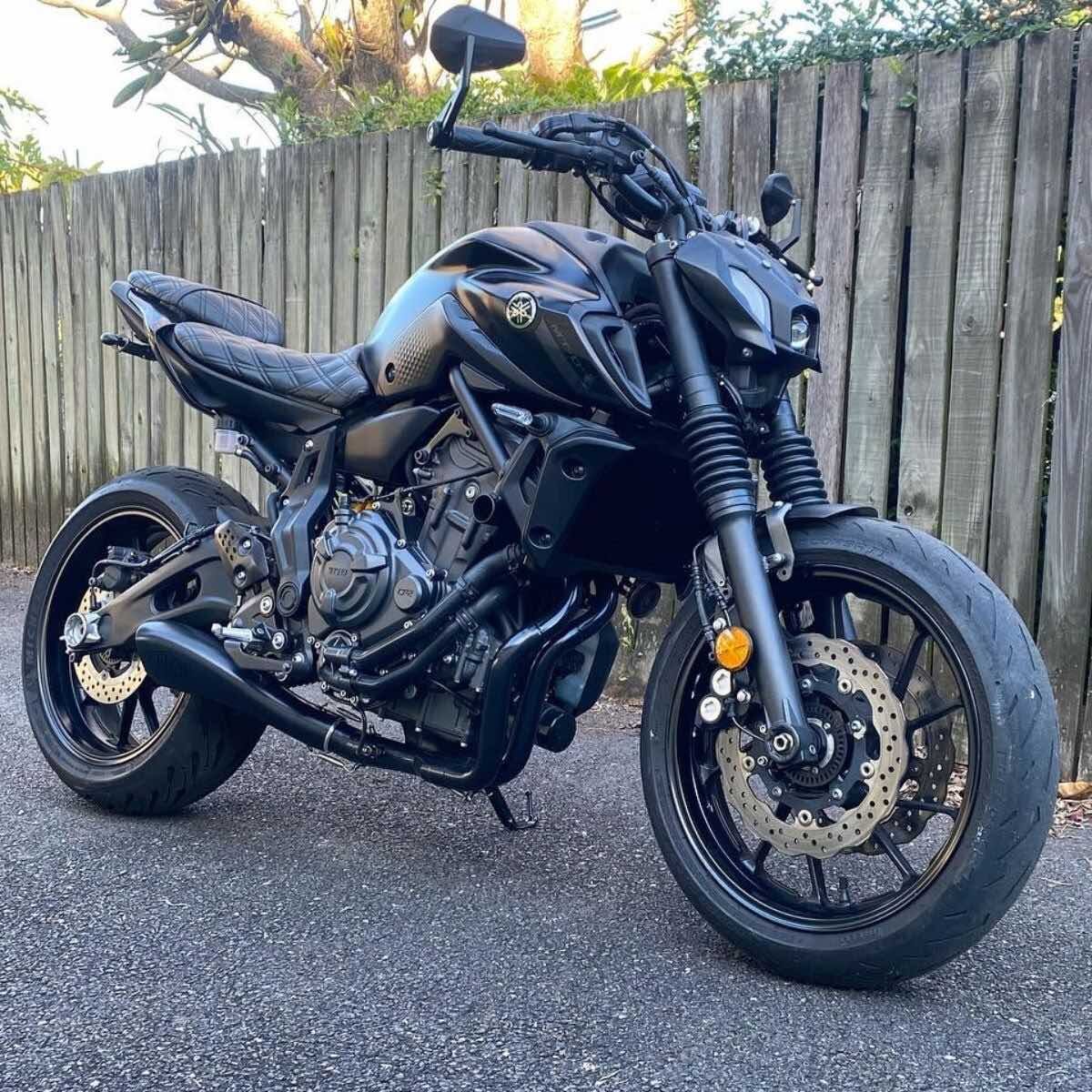 YAMAHA MT07 (2014-2025) FULL STAINLESS EXHAUST SYSTEM