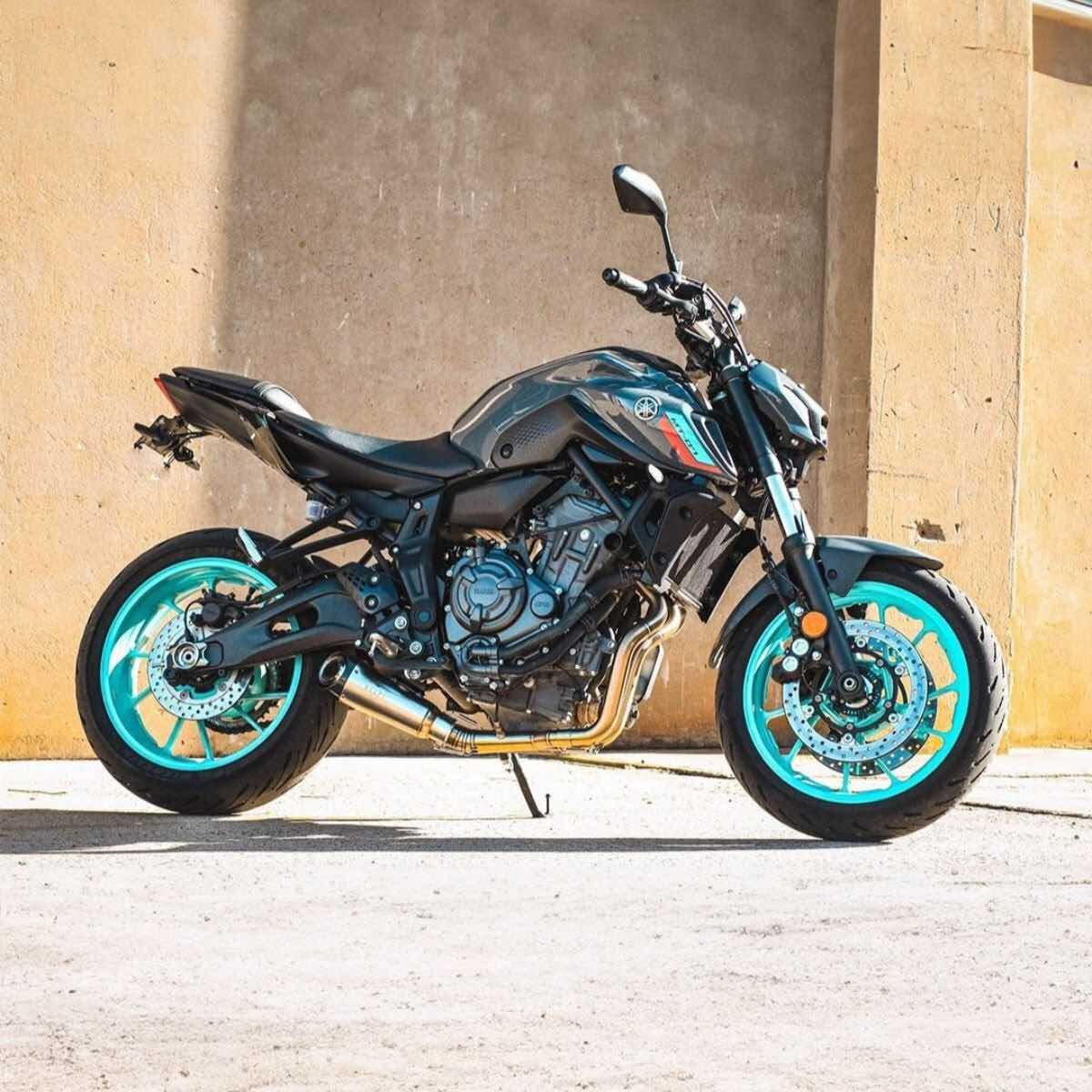 YAMAHA MT07 (2014-2025) FULL STAINLESS EXHAUST SYSTEM