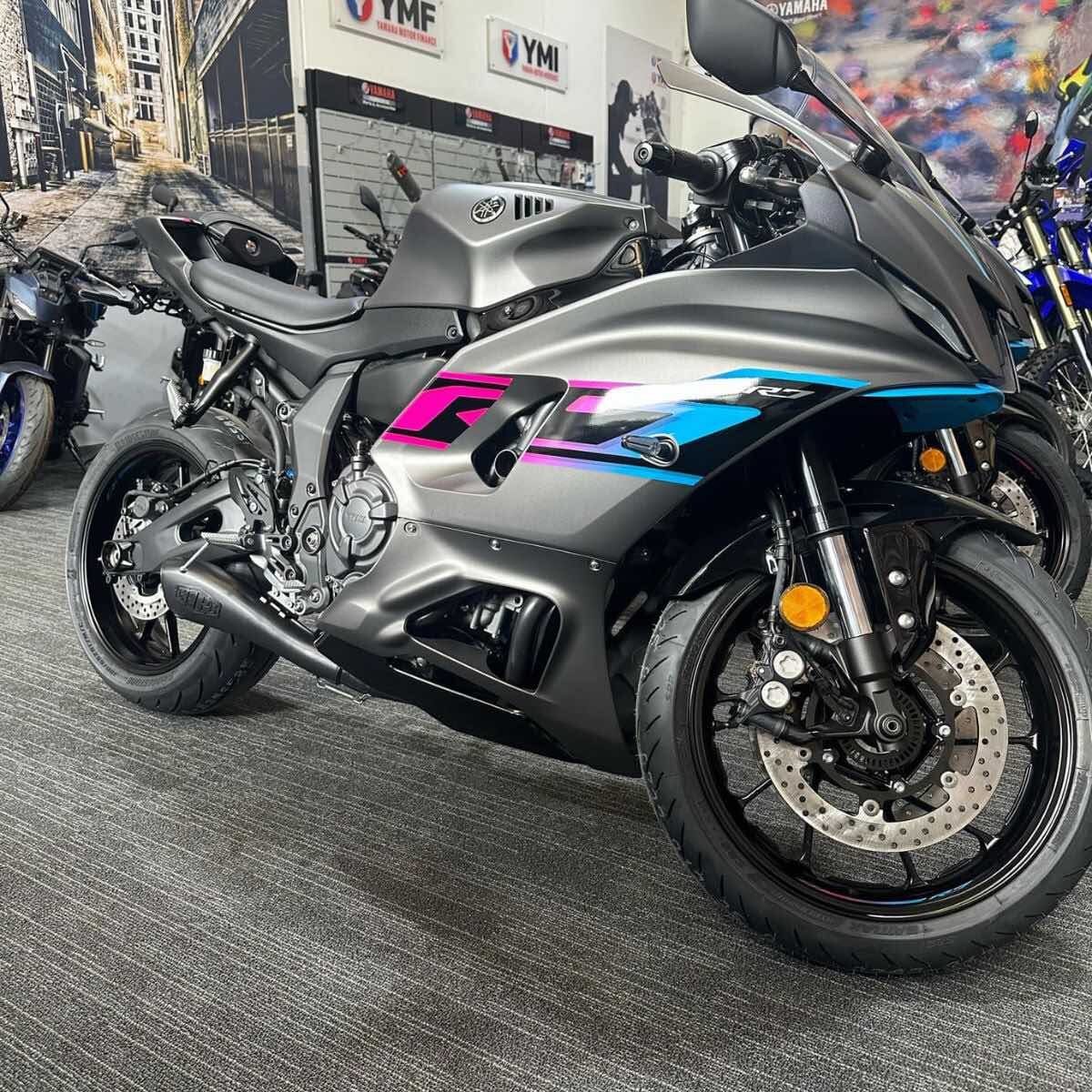 YAMAHA R7 (2022-2025) FULL STAINLESS EXHAUST SYSTEM