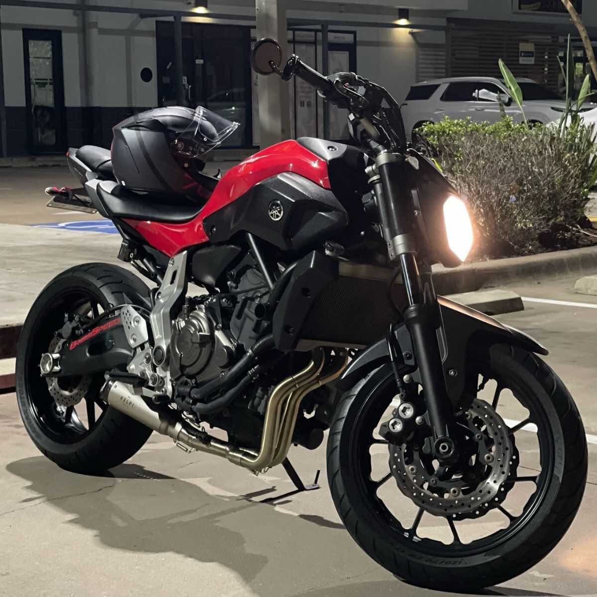 YAMAHA MT07 (2014-2025) FULL STAINLESS EXHAUST SYSTEM