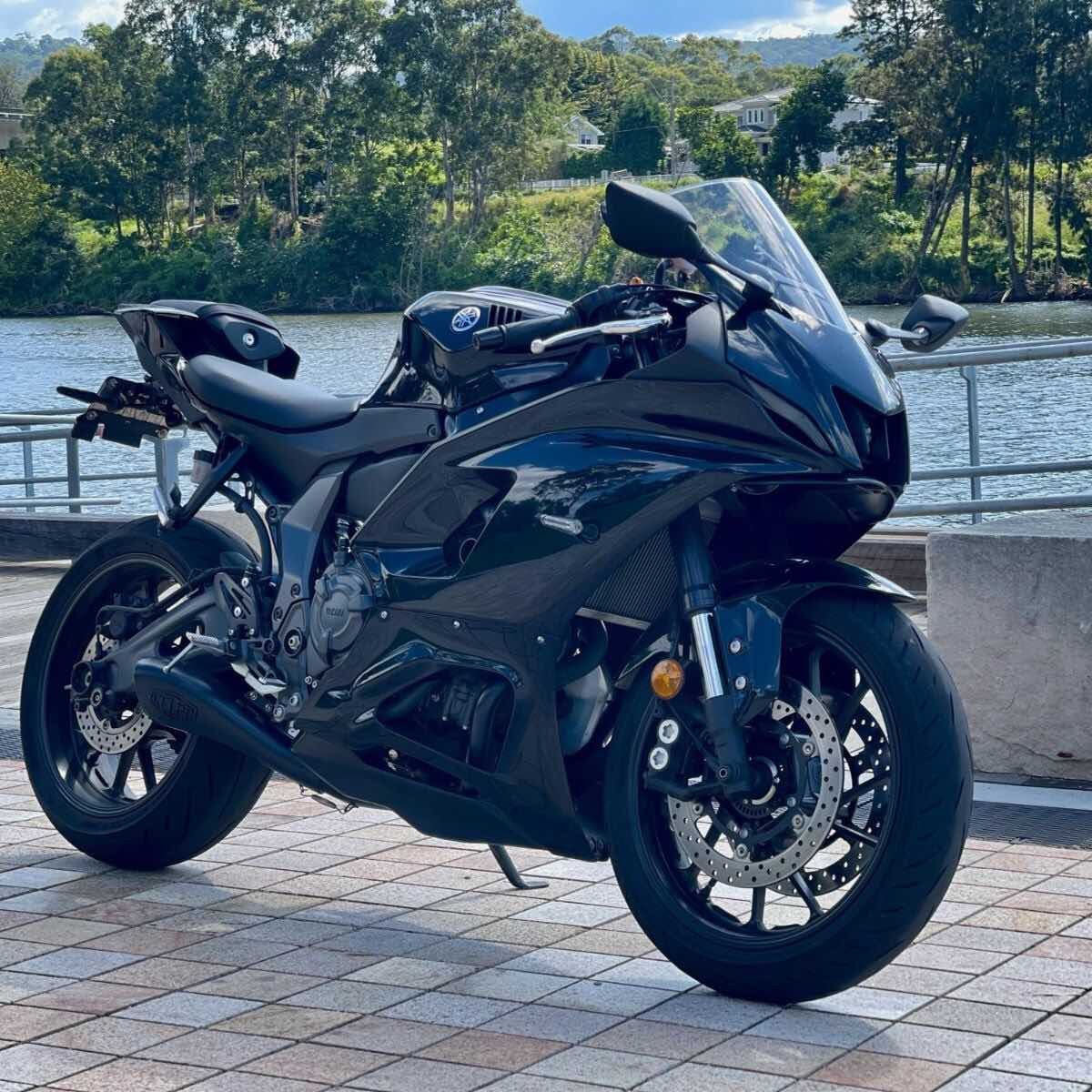 YAMAHA R7 (2022-2025) FULL STAINLESS EXHAUST SYSTEM