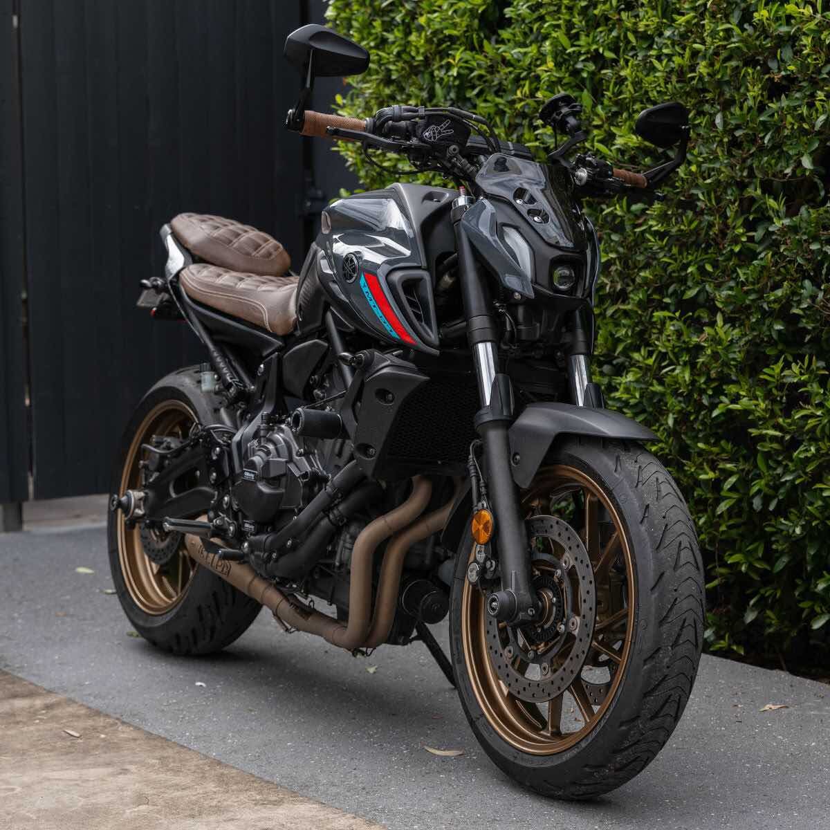 YAMAHA MT07 (2014-2025) FULL STAINLESS EXHAUST SYSTEM