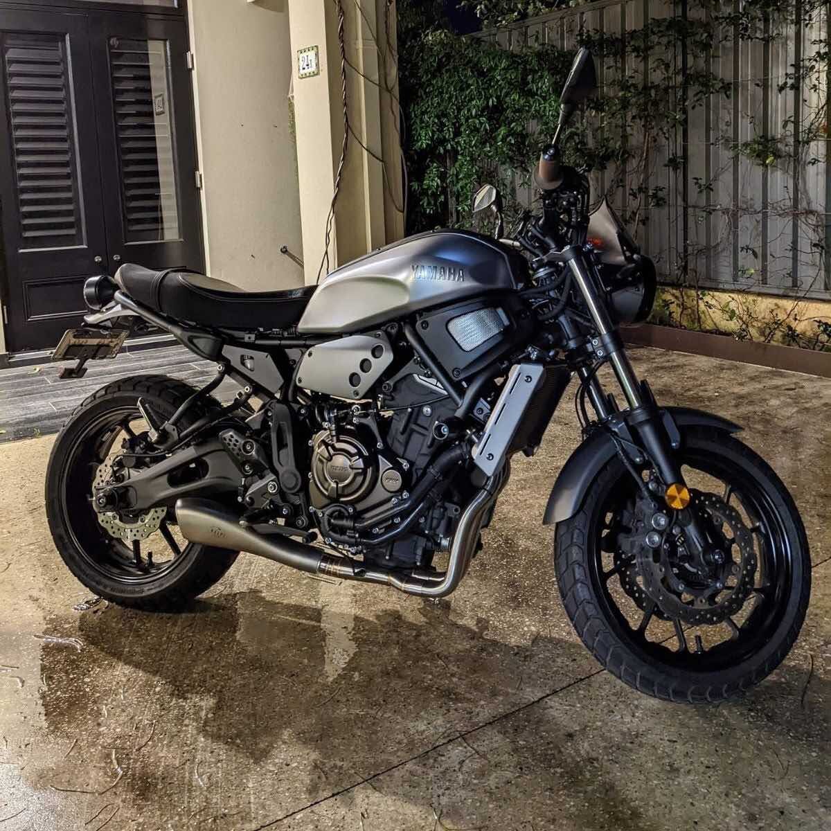 YAMAHA XSR700 (2016-2025) FULL STAINLESS EXHAUST SYSTEM