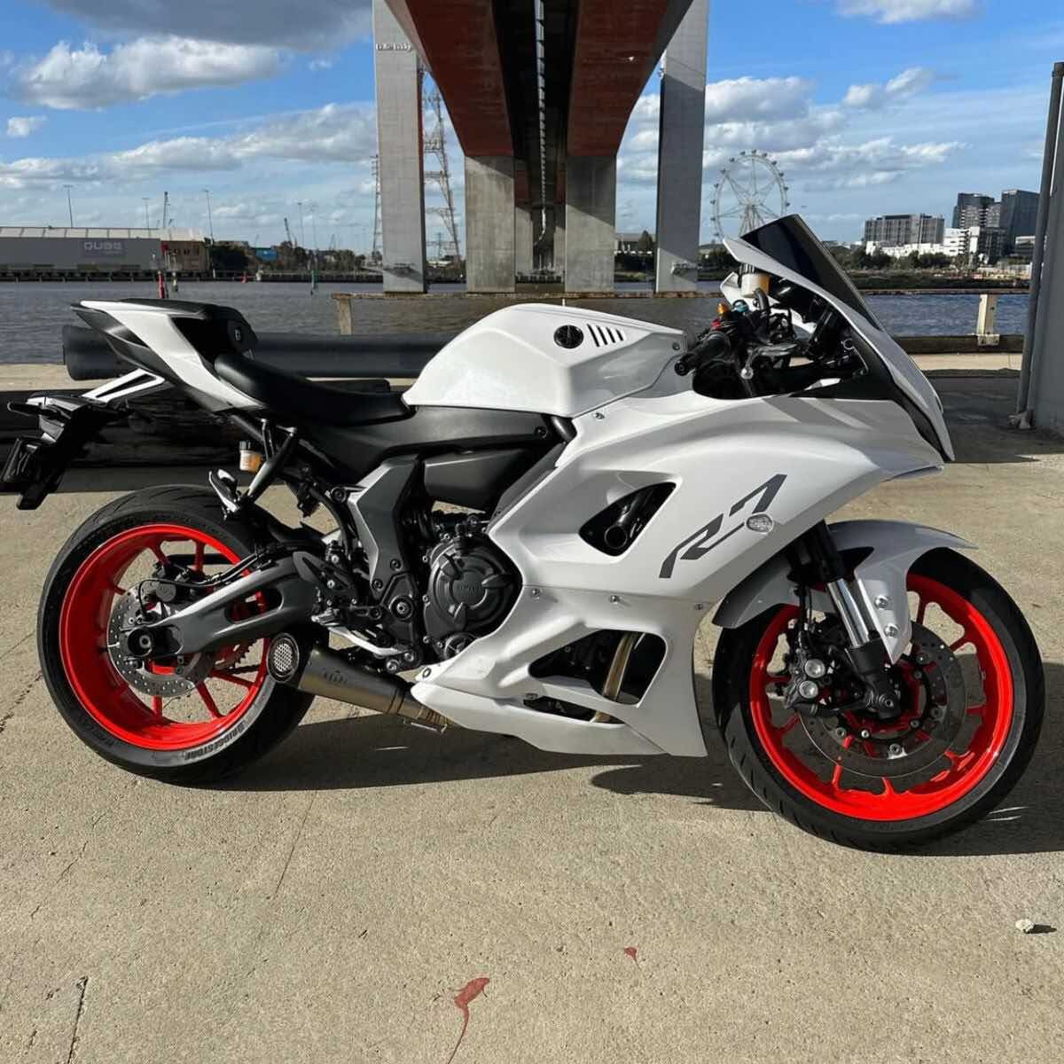 YAMAHA R7 (2022-2025) FULL STAINLESS EXHAUST SYSTEM