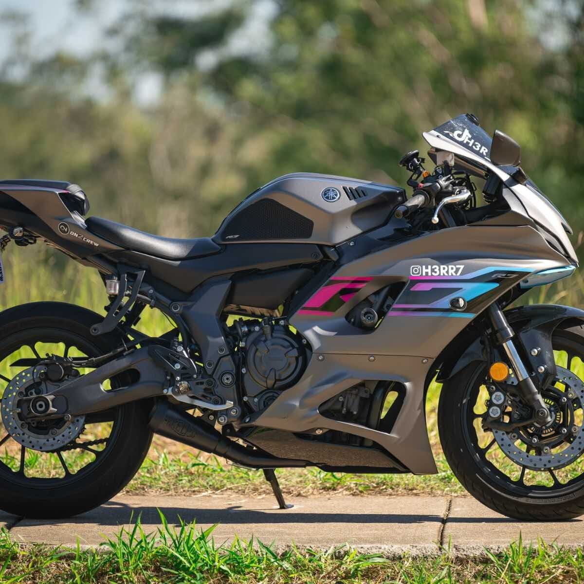 YAMAHA R7 (2022-2025) FULL STAINLESS EXHAUST SYSTEM
