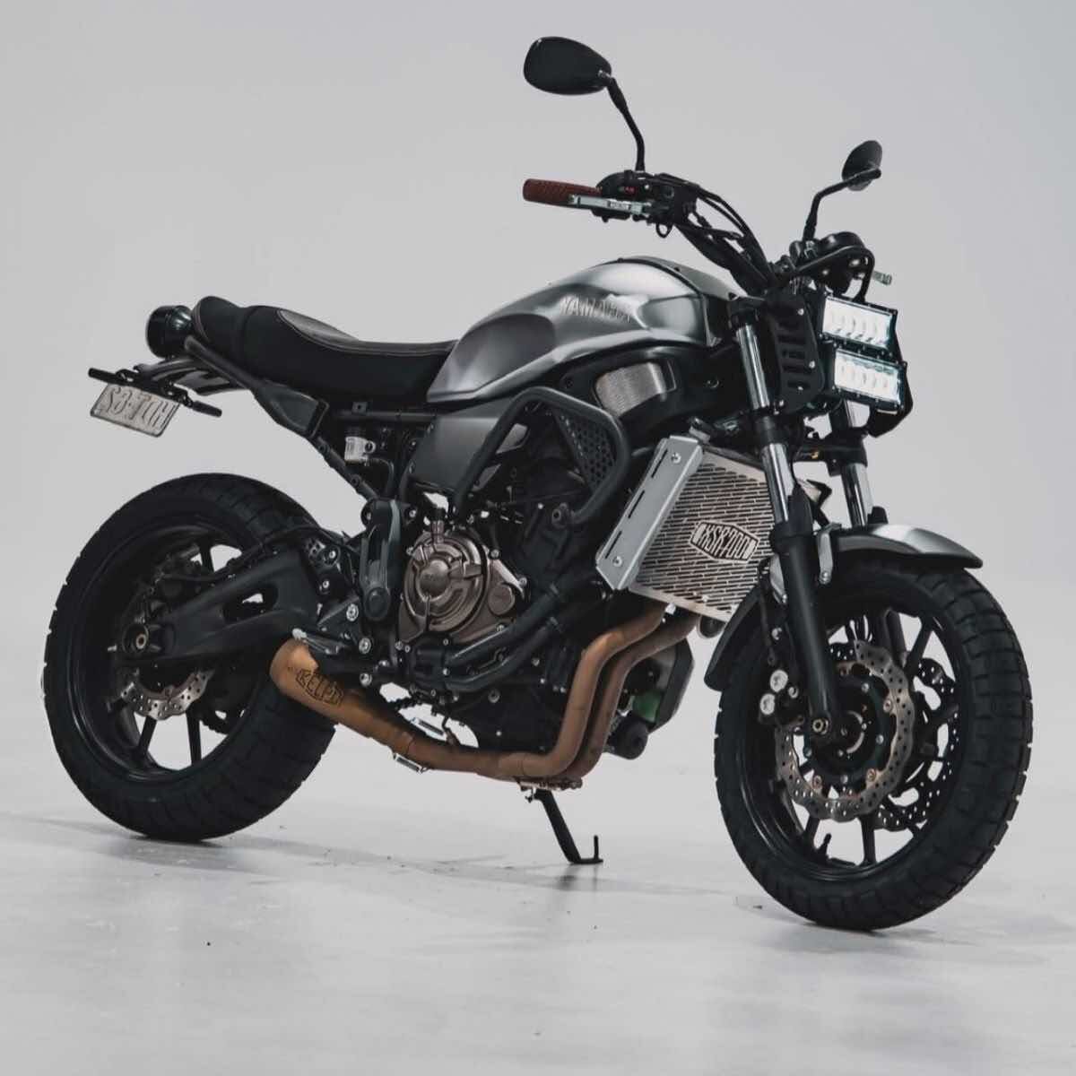 YAMAHA XSR700 (2016-2025) FULL STAINLESS EXHAUST SYSTEM