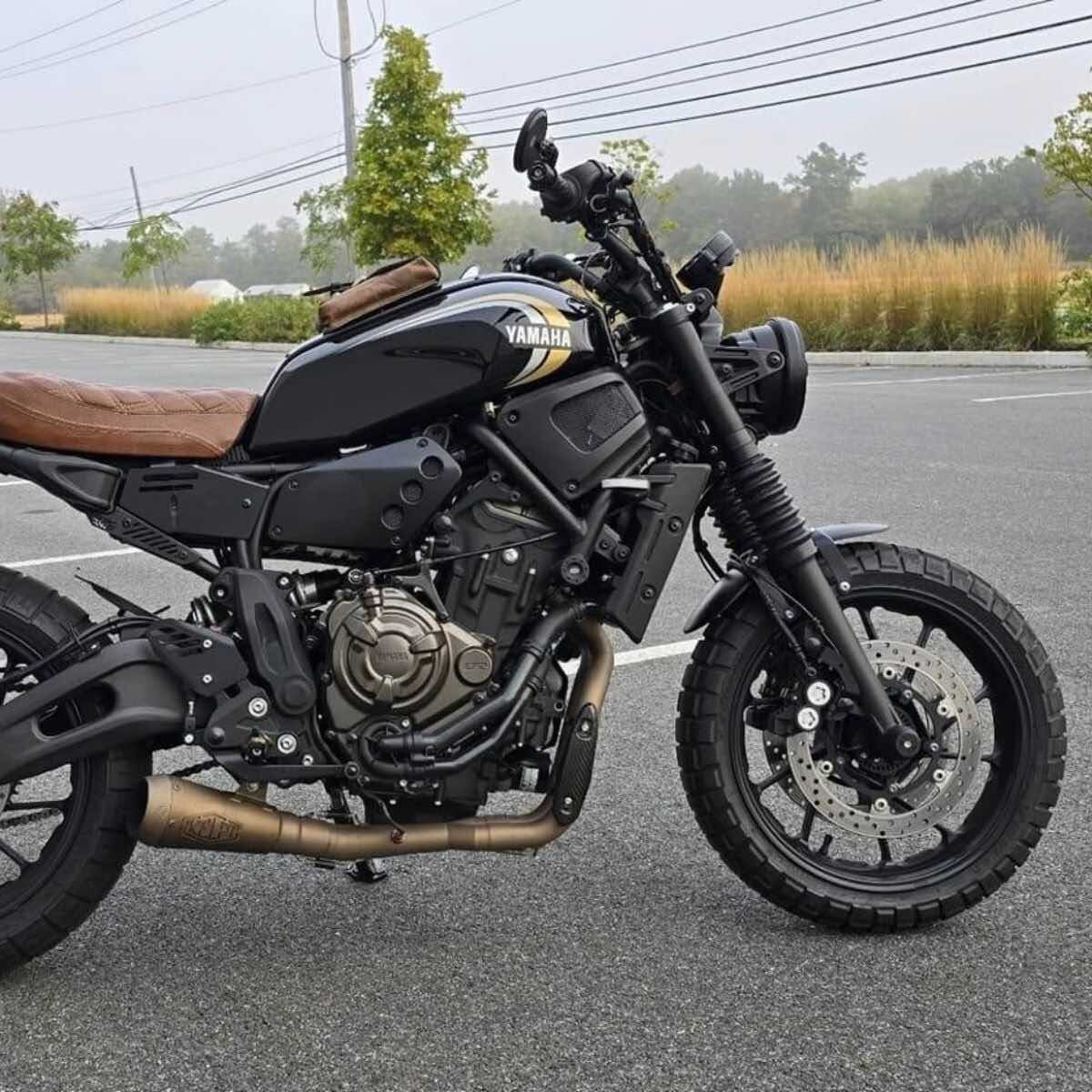 YAMAHA XSR700 (2016-2025) FULL STAINLESS EXHAUST SYSTEM