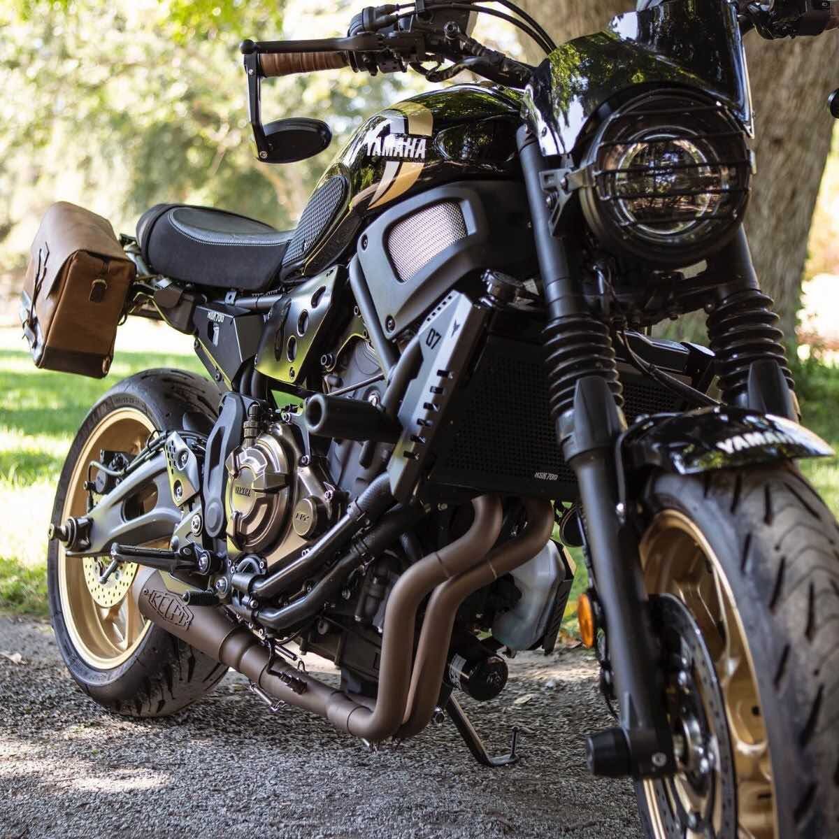 YAMAHA XSR700 (2016-2025) FULL STAINLESS EXHAUST SYSTEM