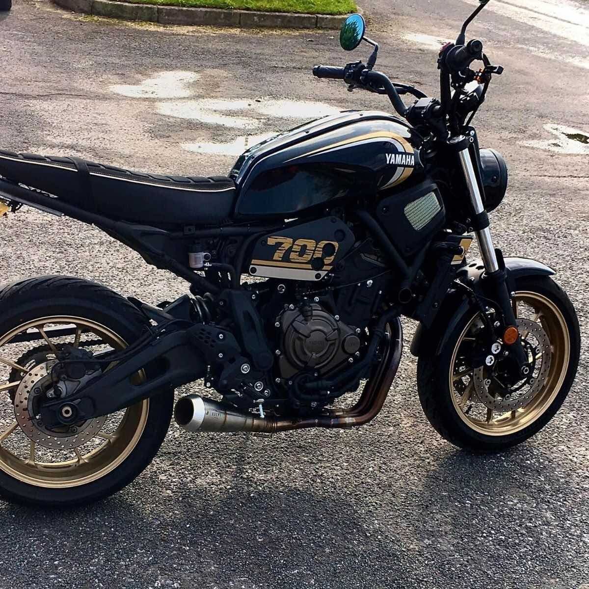 YAMAHA XSR700 (2016-2025) FULL STAINLESS EXHAUST SYSTEM