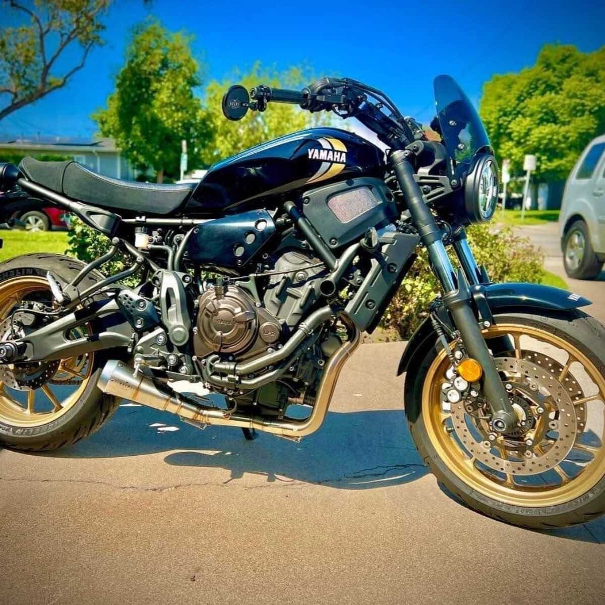 YAMAHA XSR700 (2016-2025) FULL STAINLESS EXHAUST SYSTEM
