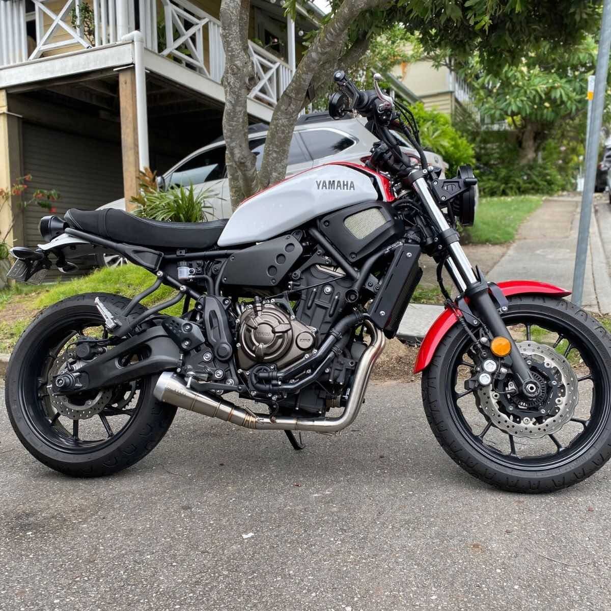 YAMAHA XSR700 (2016-2025) FULL STAINLESS EXHAUST SYSTEM