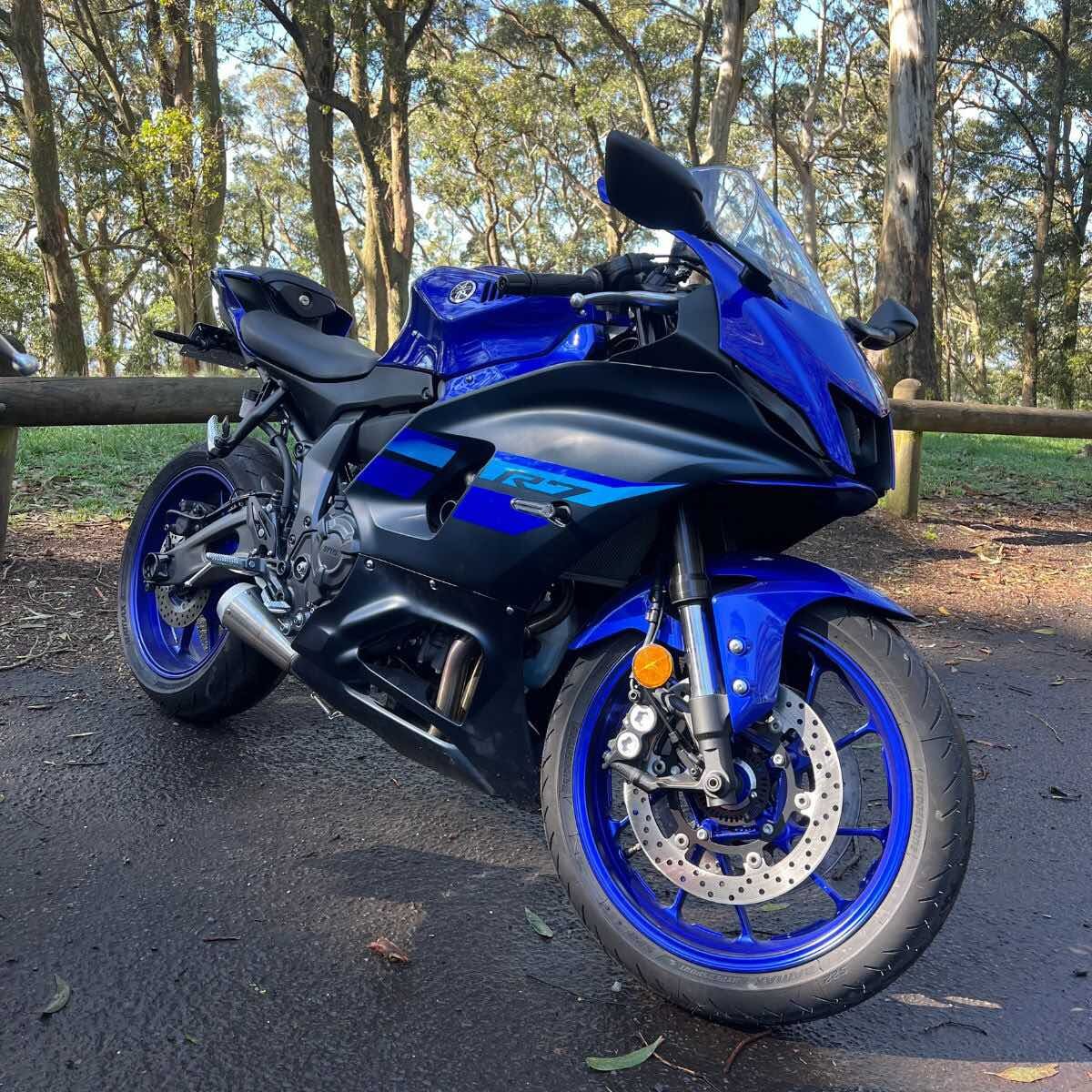 YAMAHA R7 (2022-2025) FULL STAINLESS EXHAUST SYSTEM