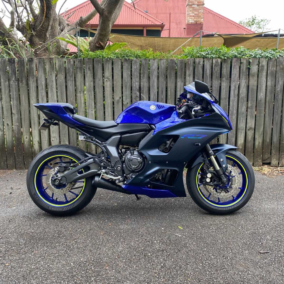 YAMAHA R7 (2022-2025) FULL STAINLESS EXHAUST SYSTEM