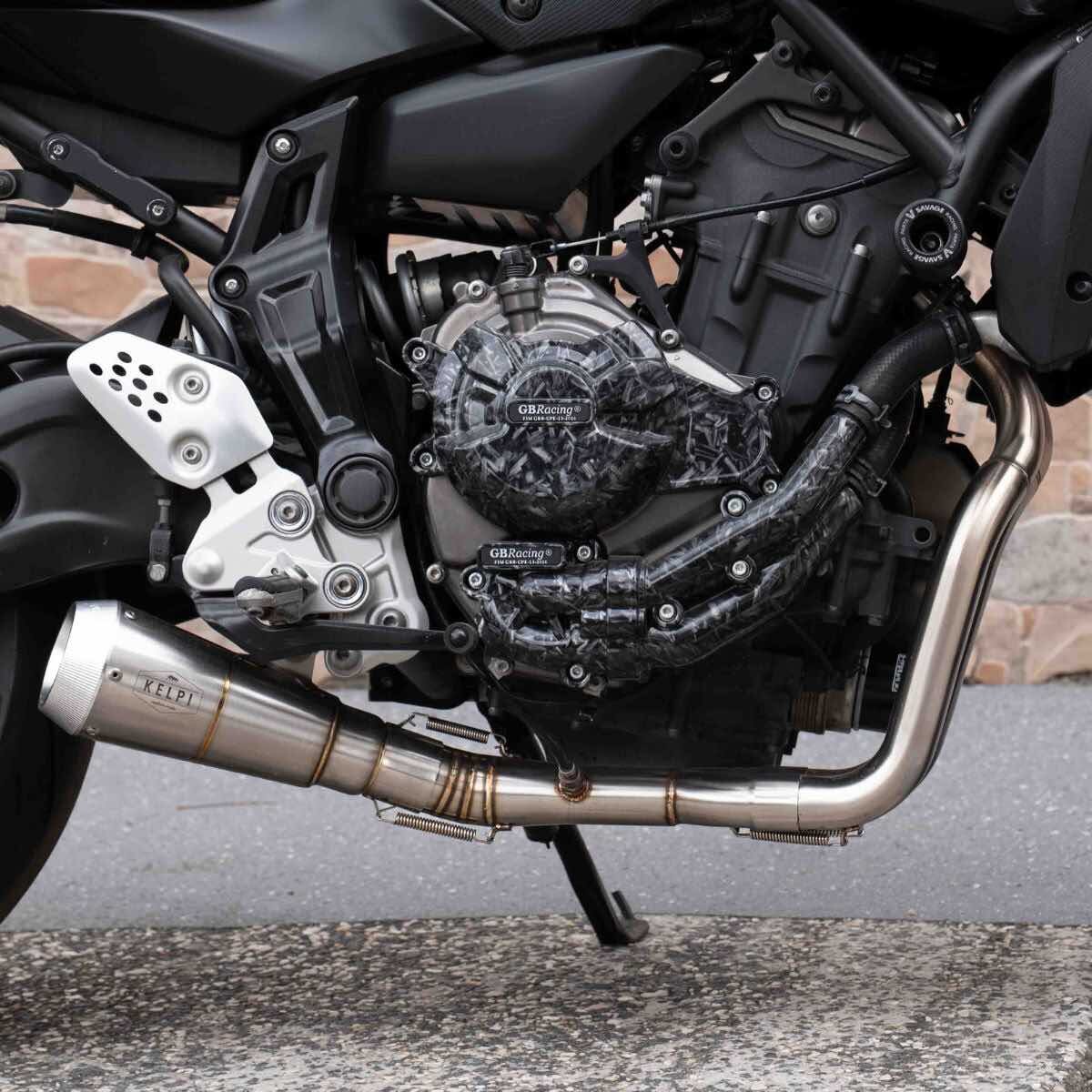 YAMAHA MT07 (2014-2025) FULL STAINLESS EXHAUST SYSTEM