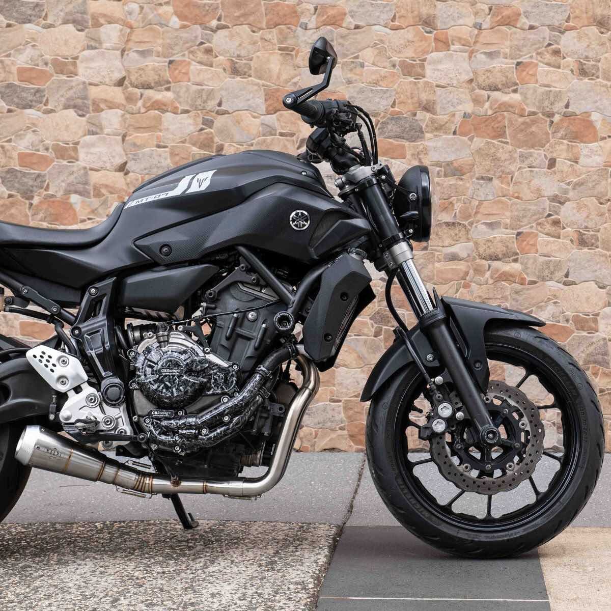 YAMAHA MT07 (2014-2025) FULL STAINLESS EXHAUST SYSTEM