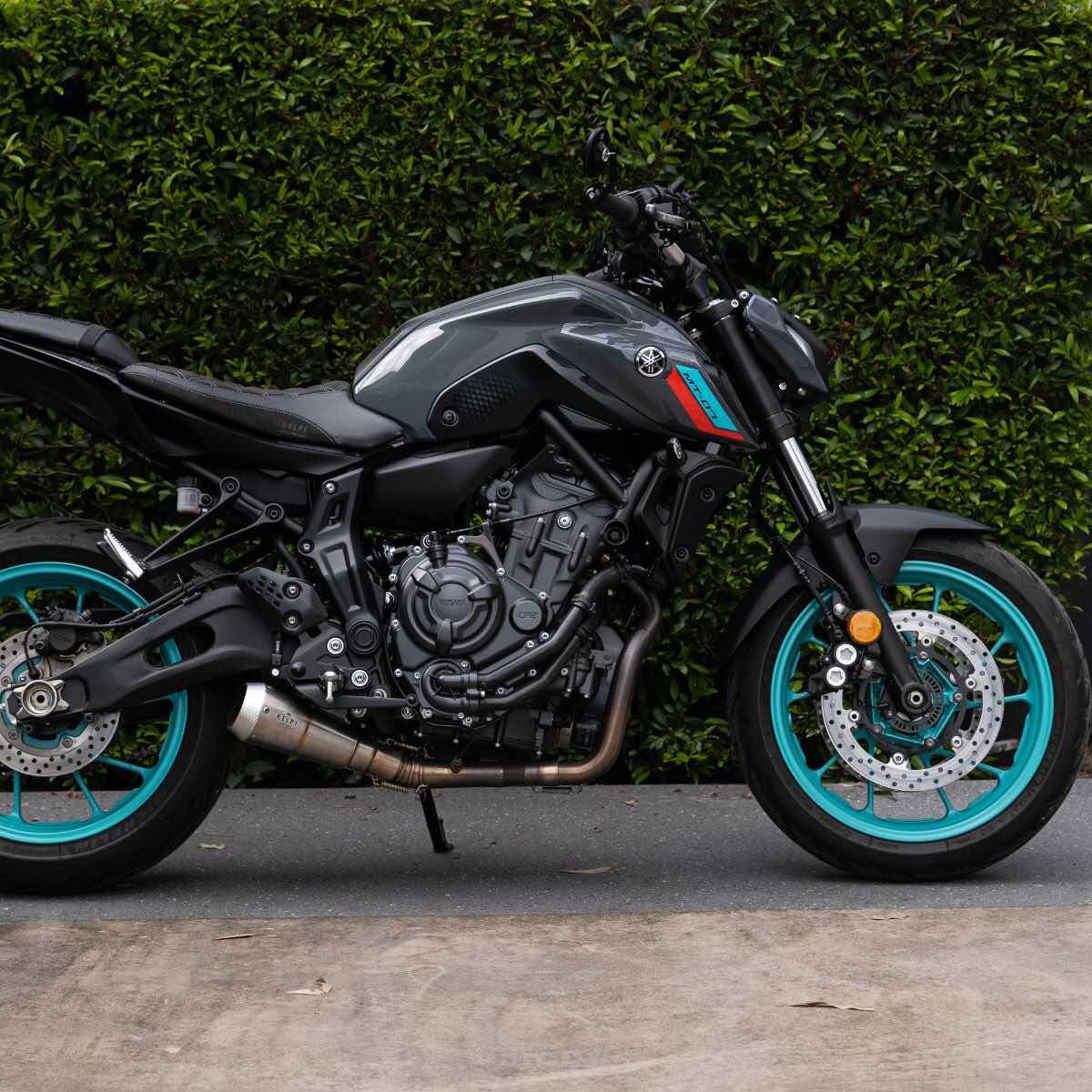 YAMAHA MT07 (2014-2025) FULL STAINLESS EXHAUST SYSTEM