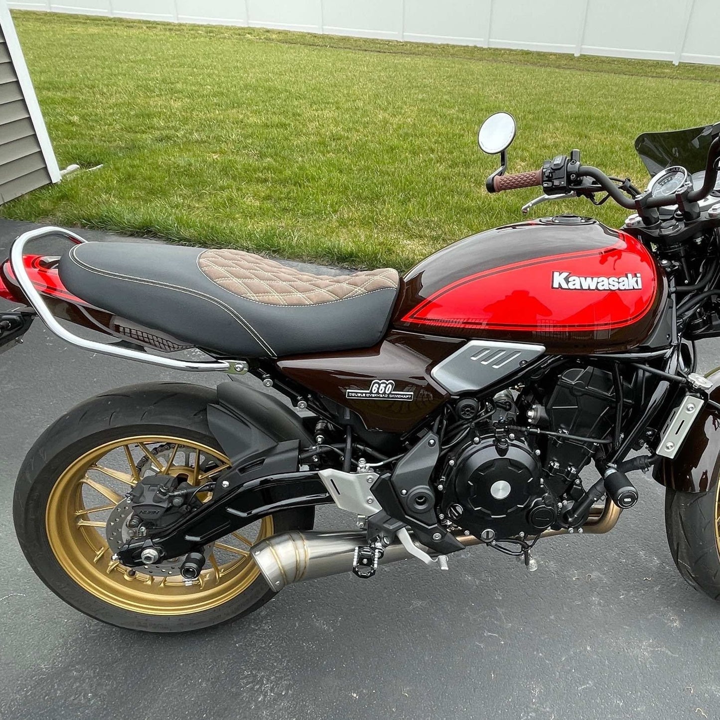 KAWASAKI Z650RS (2022+) CUSTOM SEAT TRIM