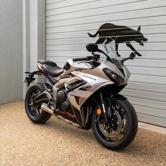 TRIUMPH DAYTONA 660 (2024+) CUSTOM SEAT TRIM