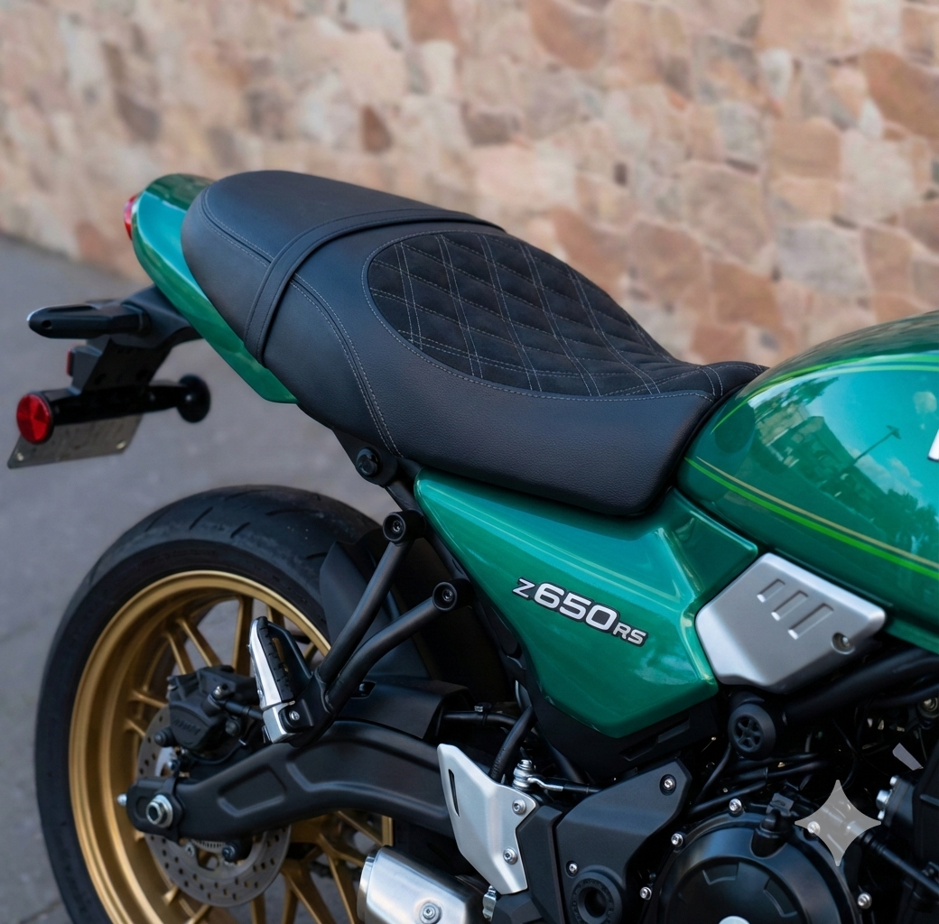 Kawasaki Z650RS (2022-2026+) Custom Seat Trim | Kelpi Custom Moto