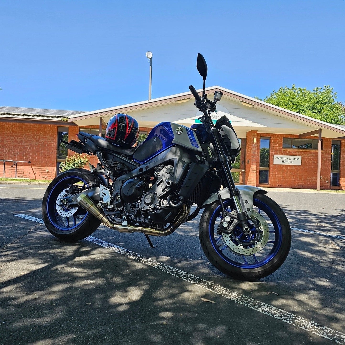 YAMAHA MT09 (2024+) FULL STAINLESS EXHAUST SYSTEM