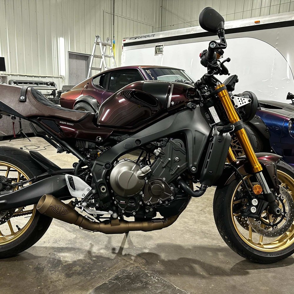 YAMAHA XSR900 (2022+) FULL STAINLESS EXHAUST SYSTEM