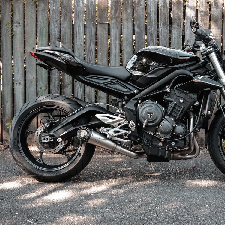 TRIUMPH 765/660 (2017-2022) STREET TRIPLE SLIP-ON EXHAUST