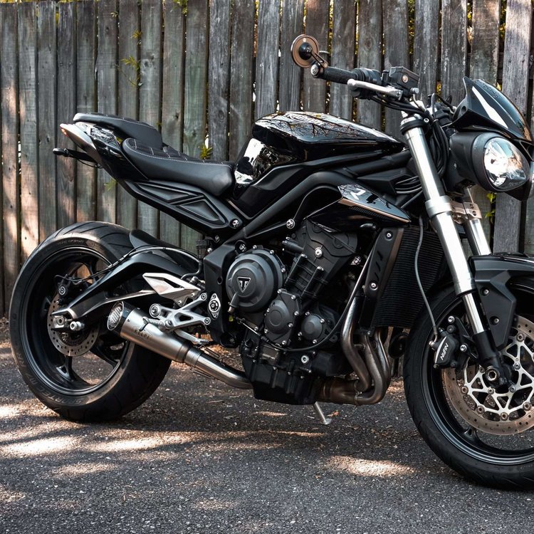 TRIUMPH 765/660 (2017-2022) STREET TRIPLE SLIP-ON EXHAUST