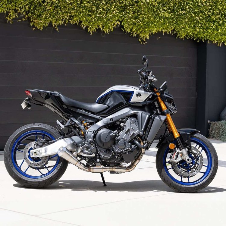 YAMAHA MT09 (2024+) FULL STAINLESS EXHAUST SYSTEM