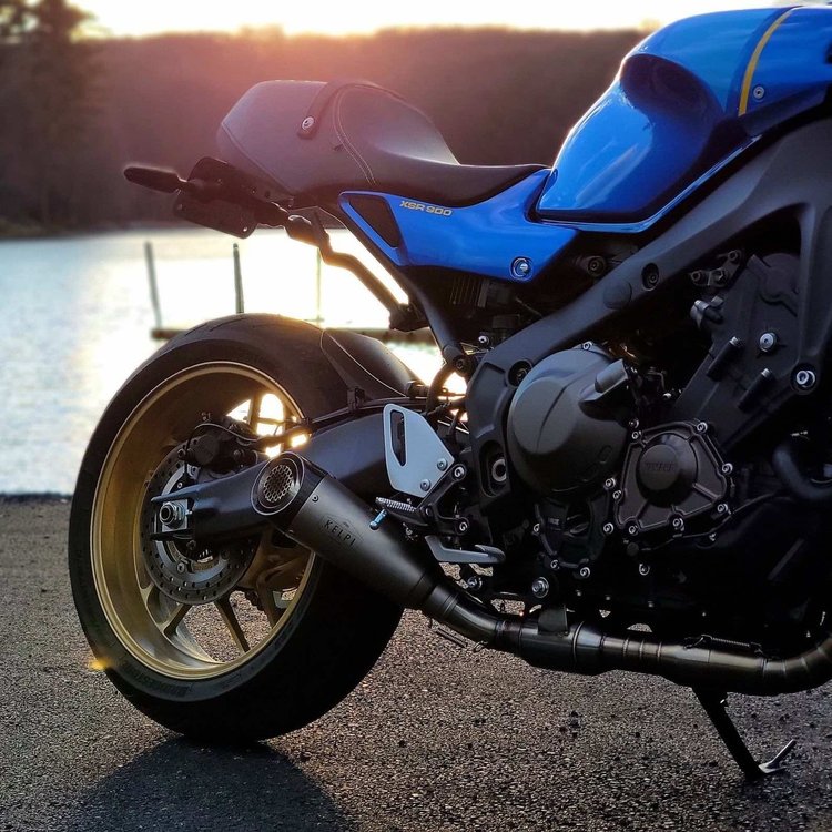 YAMAHA XSR900 (2022+) FULL STAINLESS EXHAUST SYSTEM
