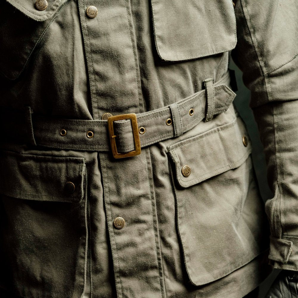 FIELDER OILSKIN MOTO JACKET