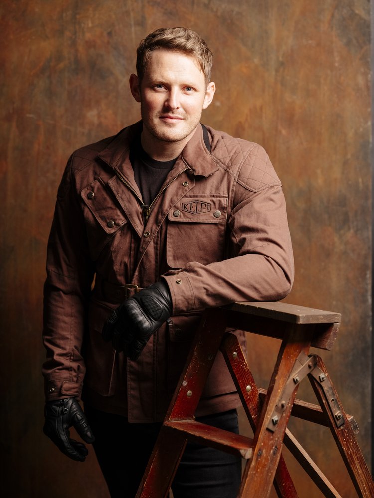 FIELDER OILSKIN MOTO JACKET