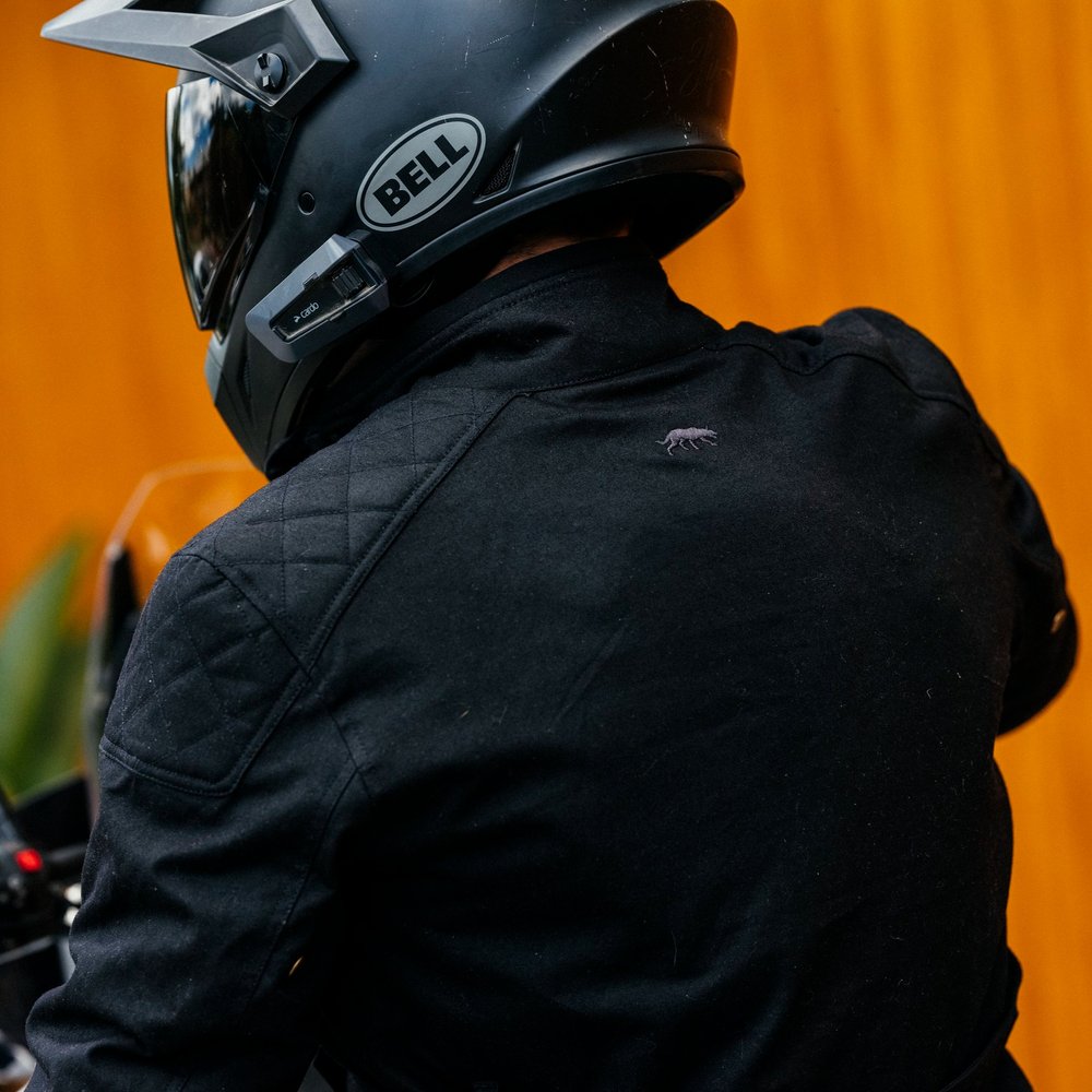 FIELDER OILSKIN MOTO JACKET