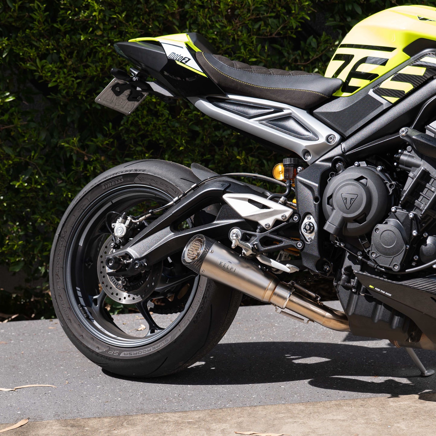 TRIUMPH STREET TRIPLE 765 (2023-2025) COMFORT SEAT TRIM