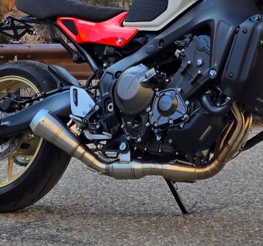 YAMAHA XSR900 (2022+) FULL STAINLESS EXHAUST SYSTEM