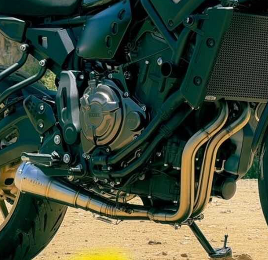 YAMAHA XSR700 (2016-2025) FULL STAINLESS EXHAUST SYSTEM