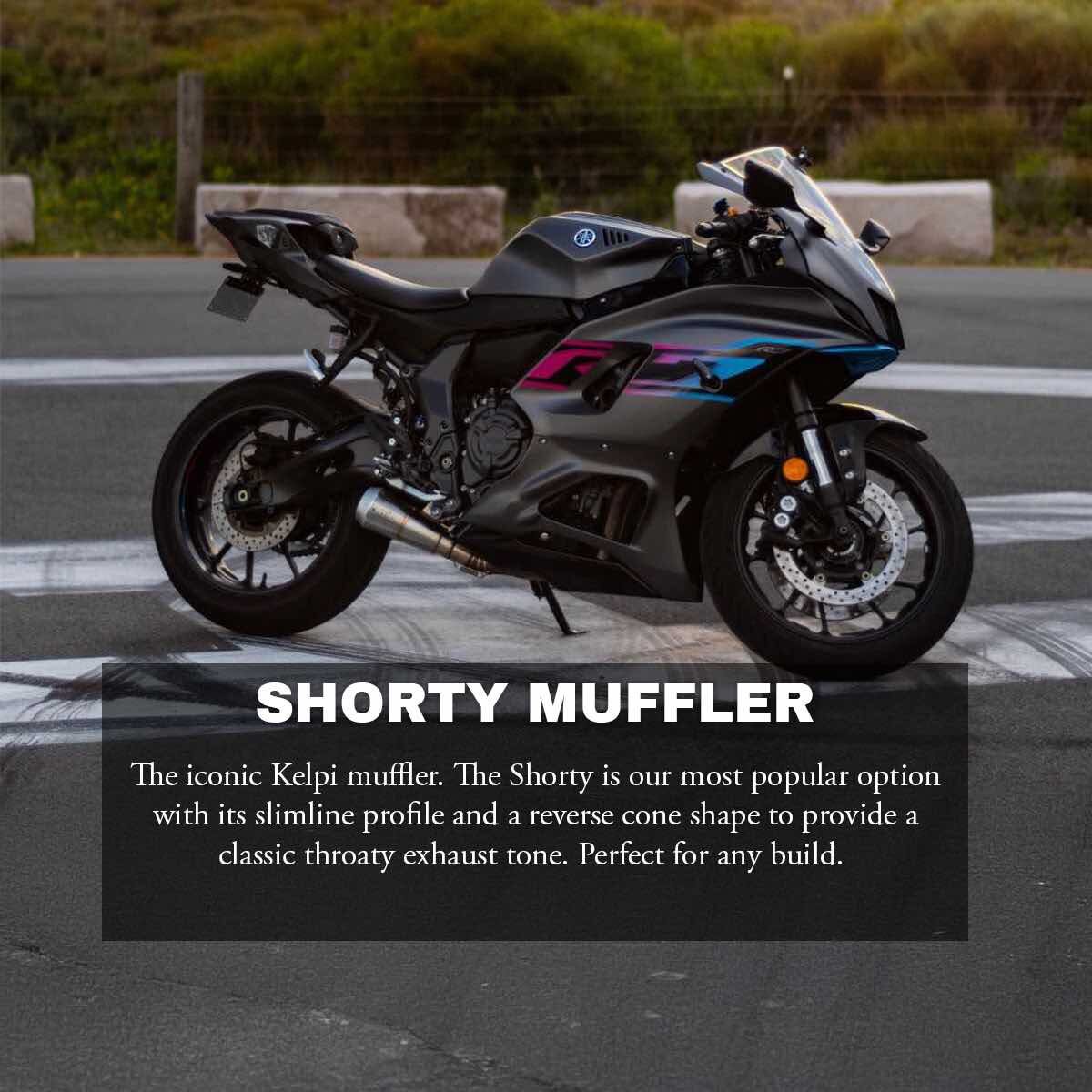 YAMAHA R7 (2022-2025) FULL STAINLESS EXHAUST SYSTEM