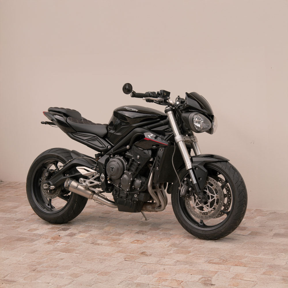 TRIUMPH 765/660 (2017-2022) STREET TRIPLE SLIP-ON EXHAUST