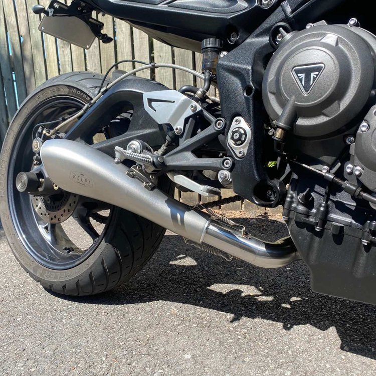 TRIUMPH 765/660 (2017-2022) STREET TRIPLE SLIP-ON EXHAUST