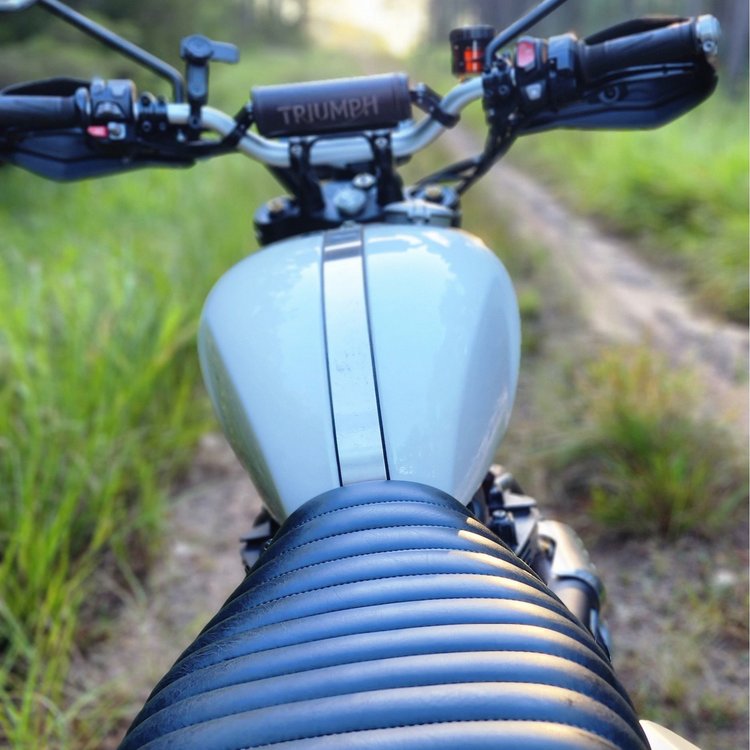 TRIUMPH SCRAMBLER 1200 (2019+) COMFORT SEAT TRIM