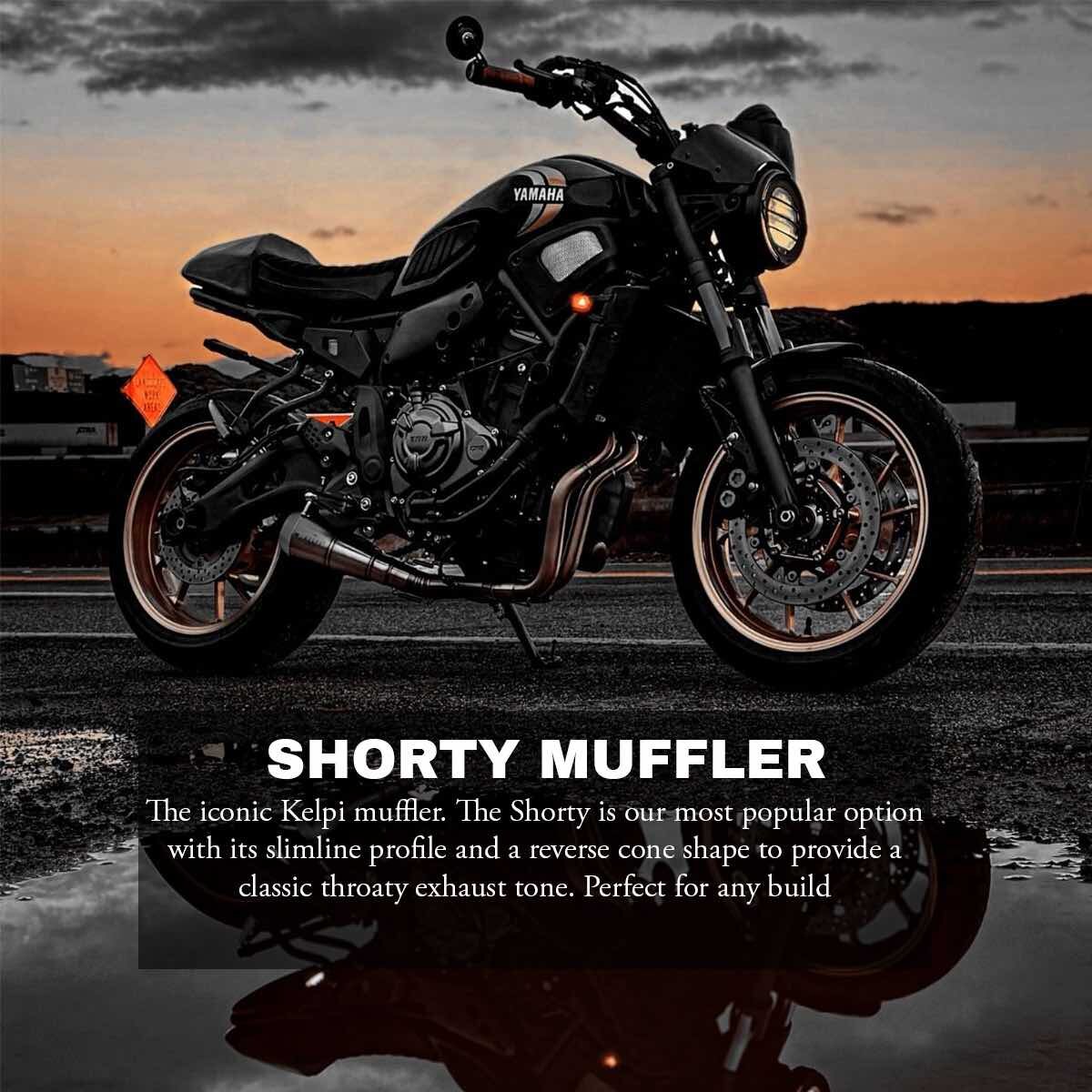 YAMAHA XSR700 (2016-2025) FULL STAINLESS EXHAUST SYSTEM