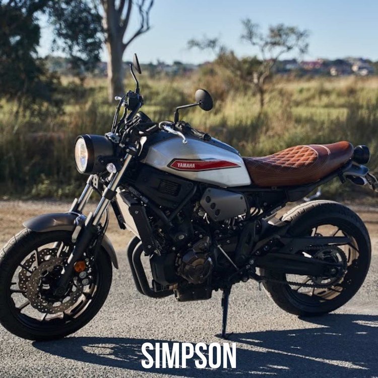 YAMAHA XSR700 (2016+) COMFORT SEAT TRIM