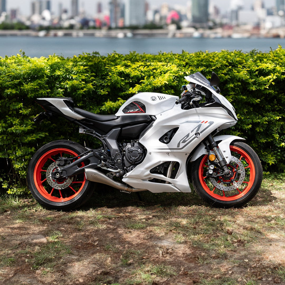 YAMAHA R7 (2022-2025) FULL STAINLESS EXHAUST SYSTEM