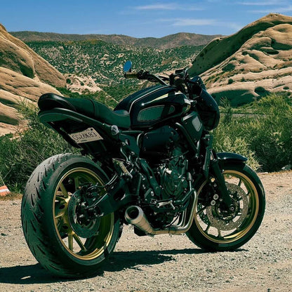 YAMAHA XSR700 (2016-2025) FULL STAINLESS EXHAUST SYSTEM