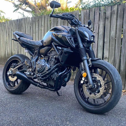 YAMAHA MT07 (2014-2025) FULL STAINLESS EXHAUST SYSTEM