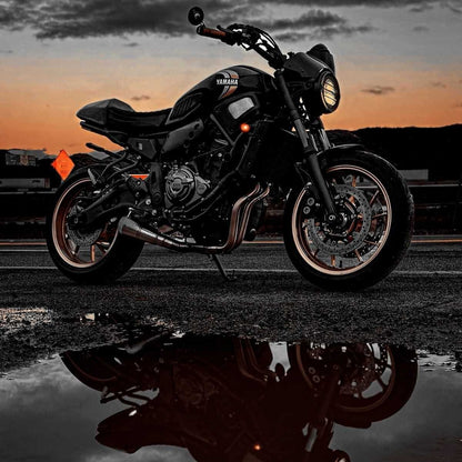 YAMAHA XSR700 (2016-2025) FULL STAINLESS EXHAUST SYSTEM
