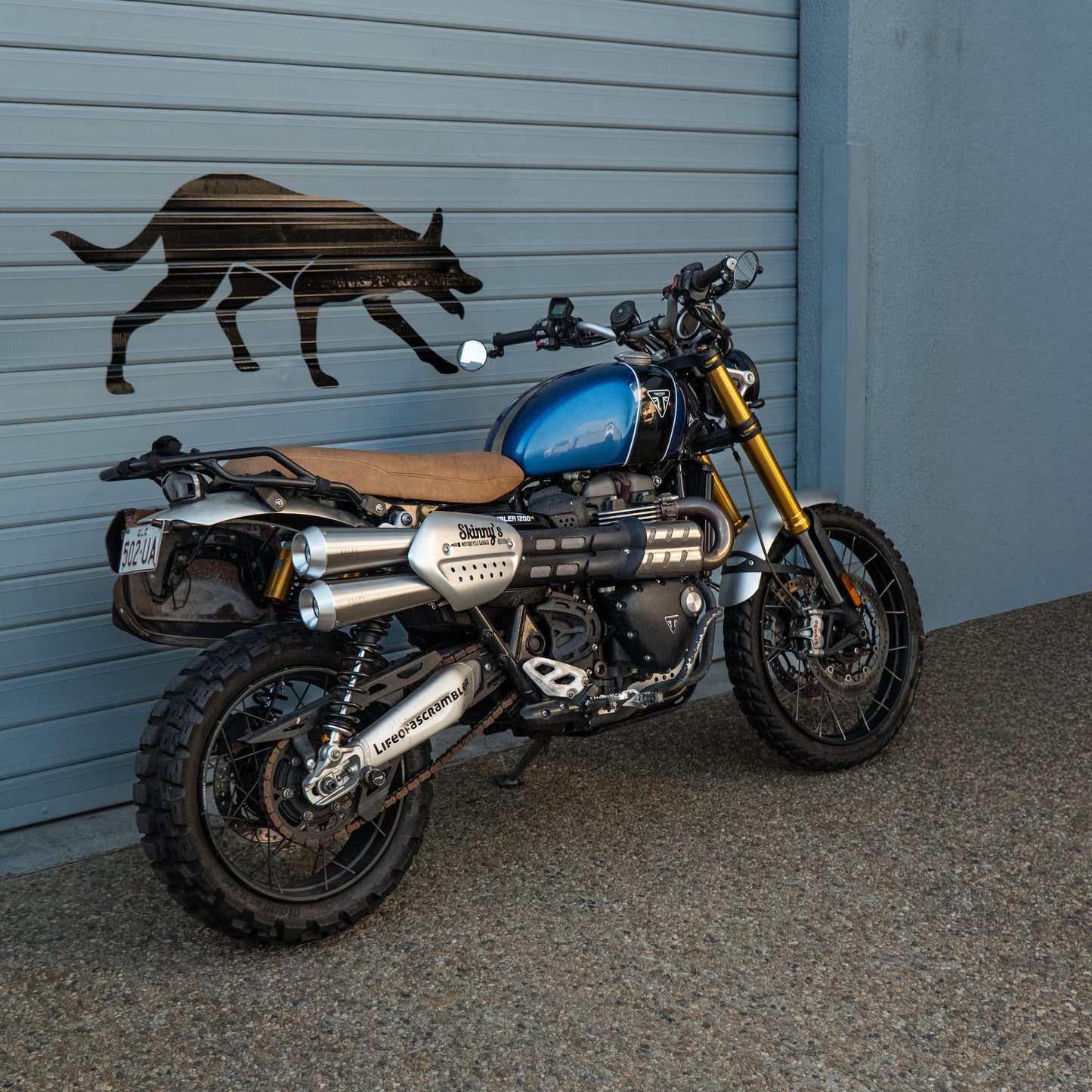 TRIUMPH SCRAMBLER 1200 (2019+) SLIP-ON EXHAUST SYSTEM