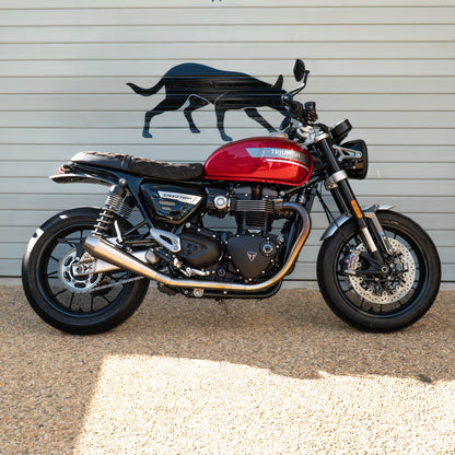 TRIUMPH STREET/SPEED TWIN CUSTOM SEAT TRIM (2016-2022 STREET; 2022-2024 SPEED)