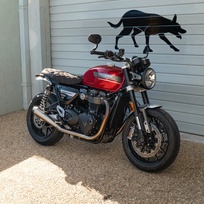 TRIUMPH STREET/SPEED TWIN CUSTOM SEAT TRIM (2016-2022 STREET; 2022-2024 SPEED)
