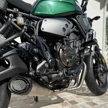 YAMAHA XSR700 (2016-2025) FULL STAINLESS EXHAUST SYSTEM