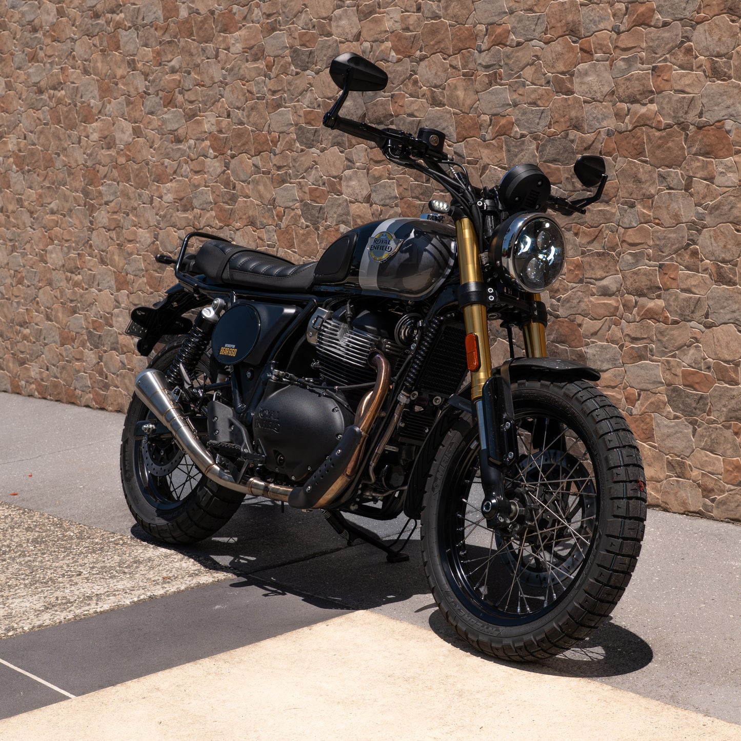 ROYAL ENFIELD BEAR 650 (2025+) SLIP-ON EXHAUST SYSTEM